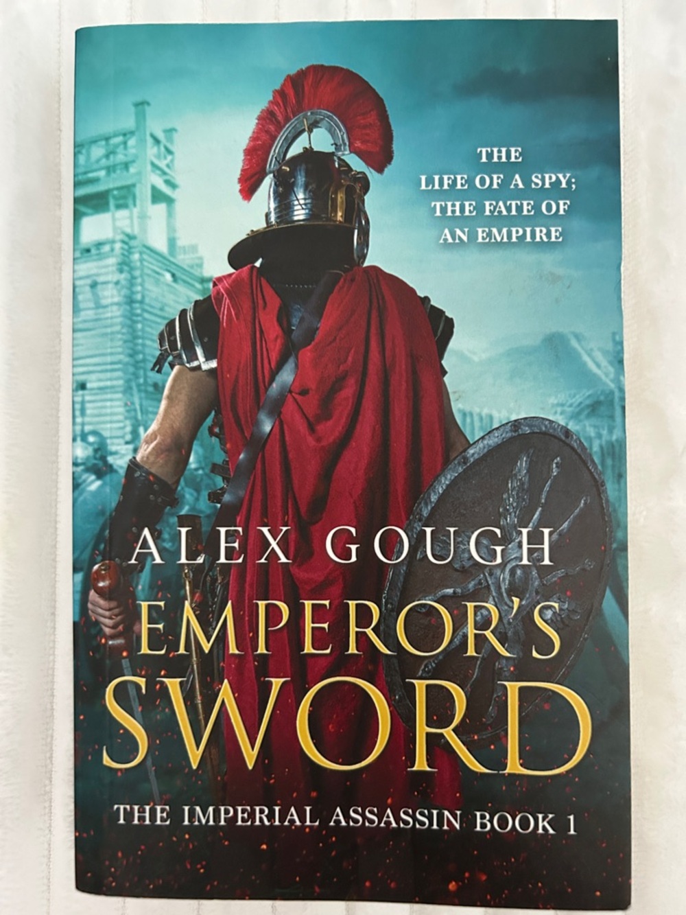 2019 Emperor's Sword by Alex Gough - Red Roman Warrior Cover